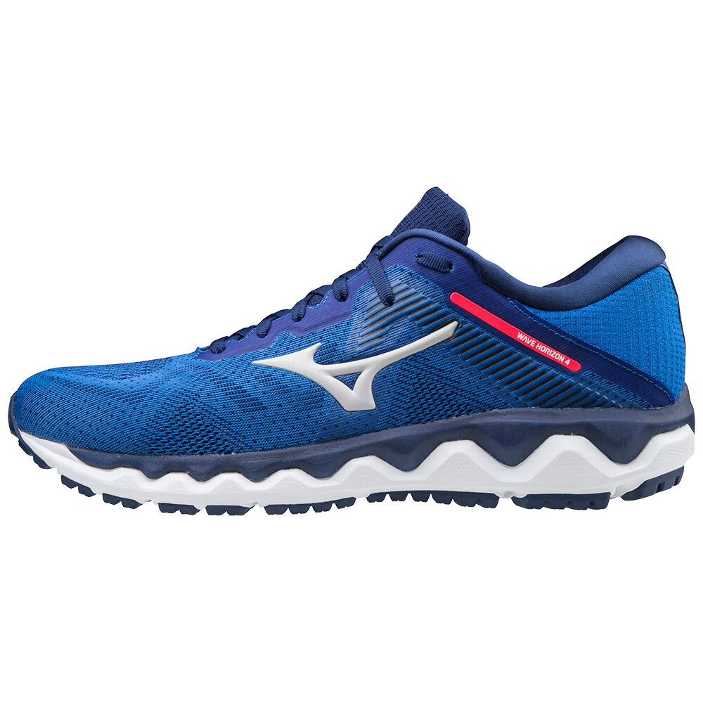 Zapatillas Running Mizuno Wave Horizon 4 Hombre Azules/Rosas Ofertas RDAV-21983